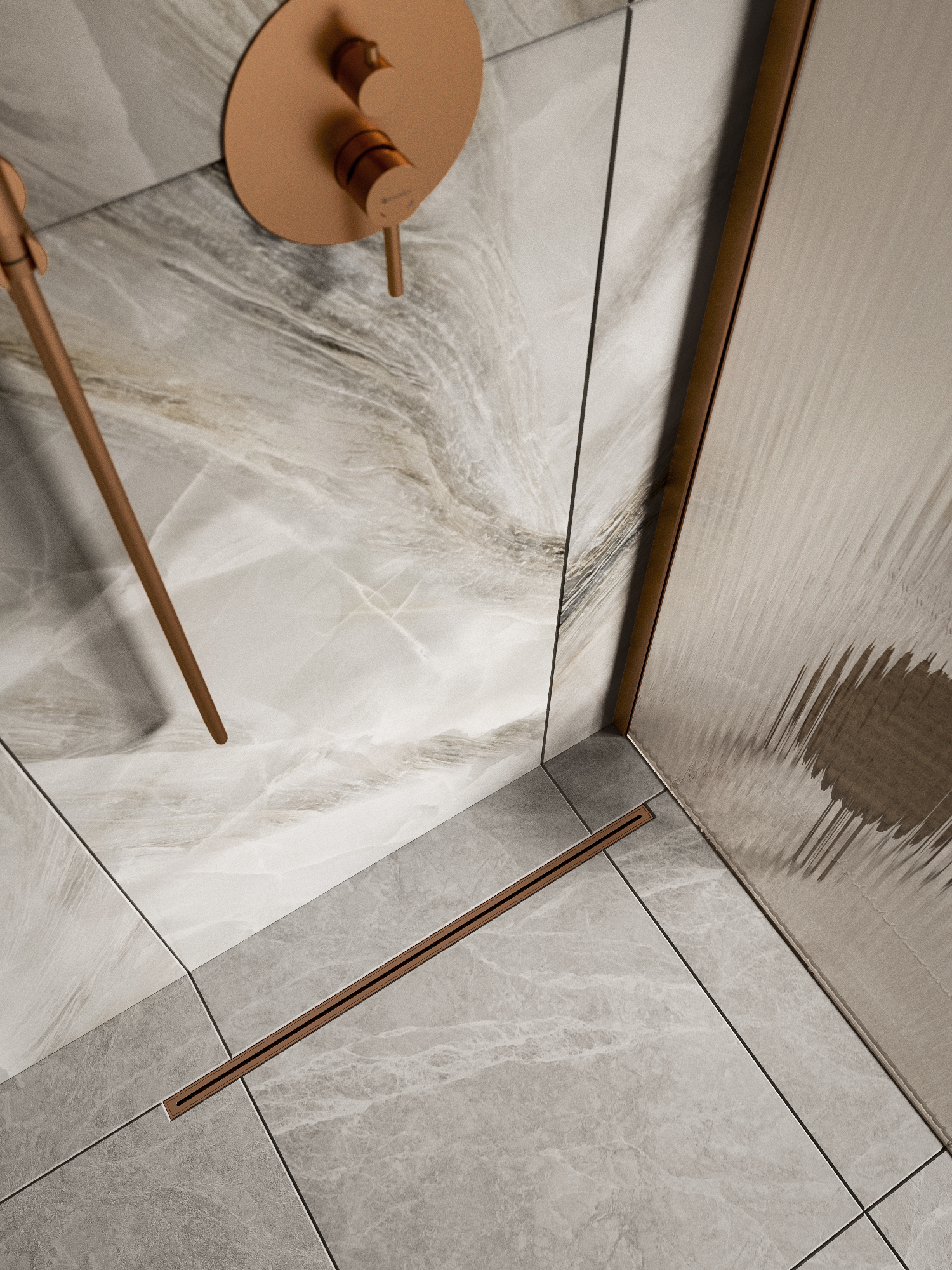 Трап для душа линейный, щелевой SDRS0800RB